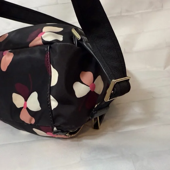 Kate Spade Black Floral Women's Backpack - Picture 6 of 10